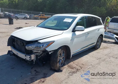 2020 Infiniti Qx60 Pure Awd z USA, uszkodzony, nr VIN 5N1DL0MM3LC507902